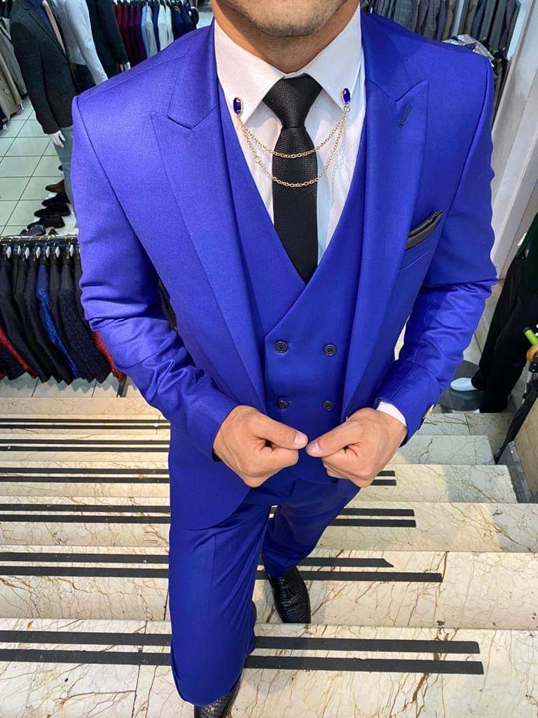 Three piece slim fit suits 